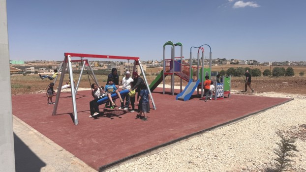 Inauguration of the new inclusive playground